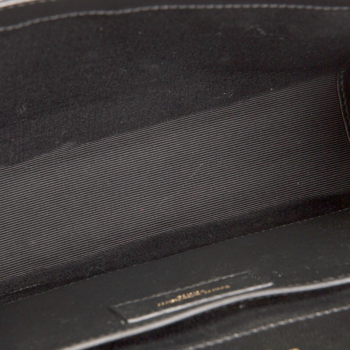 SAINT LAURENT Grain de Poudre Triquilt Medium Envelope Bag