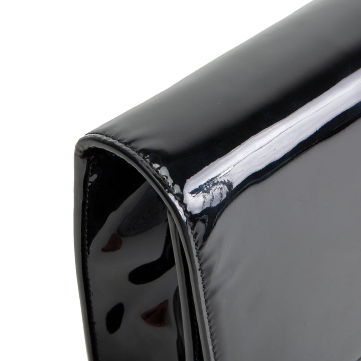 SAINT LAURENT Kate Tassel Clutch - Patent Leather OUTLET FINAL SALE