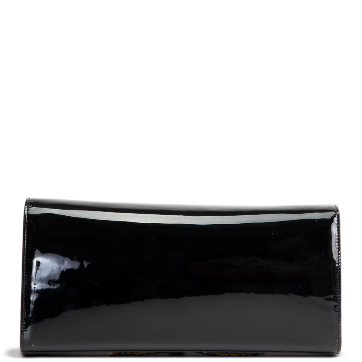 SAINT LAURENT Kate Tassel Clutch - Patent Leather OUTLET FINAL SALE