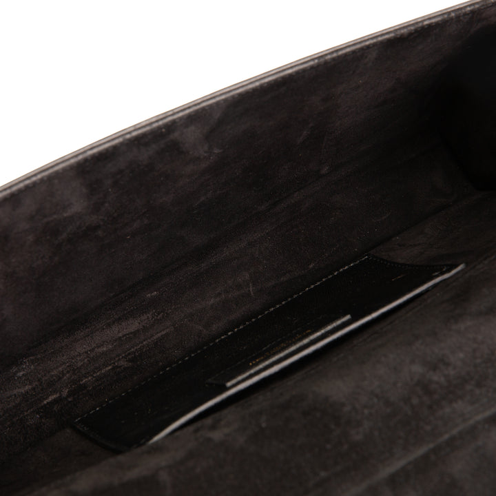 SAINT LAURENT Kate Tassel Clutch - Patent Leather OUTLET FINAL SALE