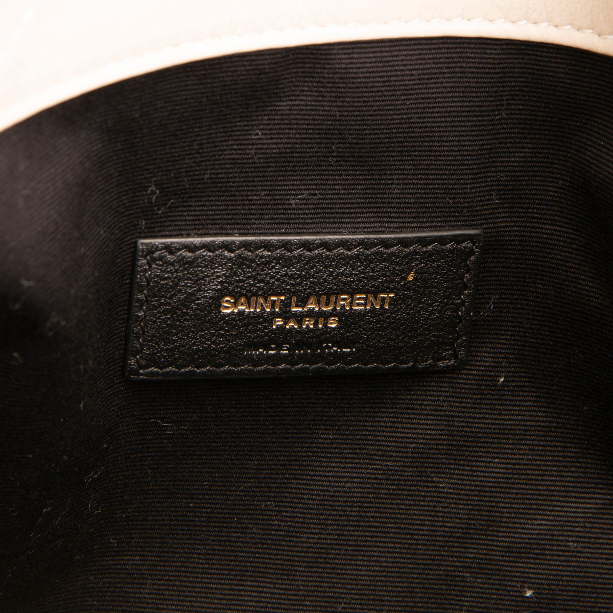 SAINT LAURENT Jamie Pochon 4.3 w/ Pouch - Ivory