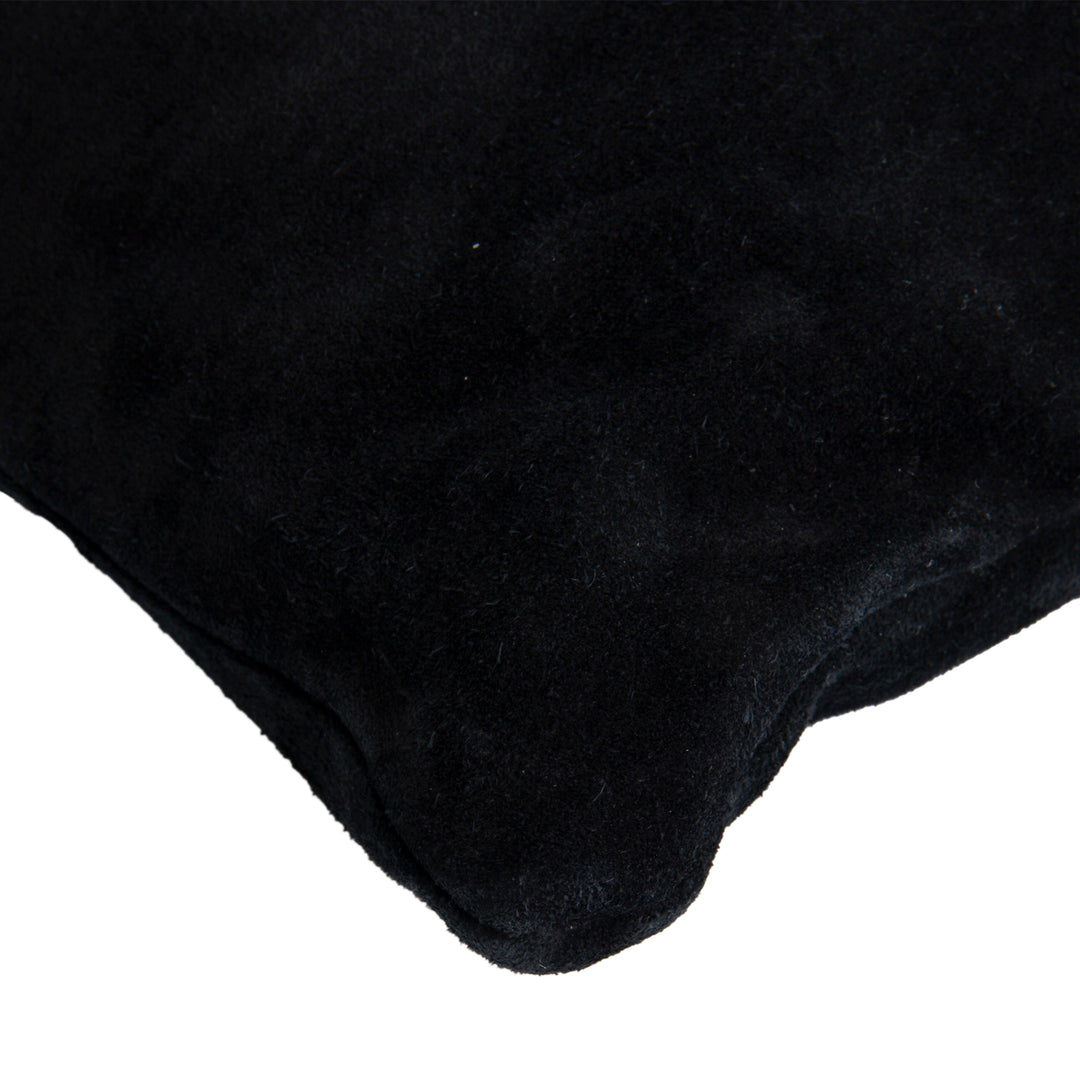 SAINT LAURENT Suede Grace Fringe Hobo - Black