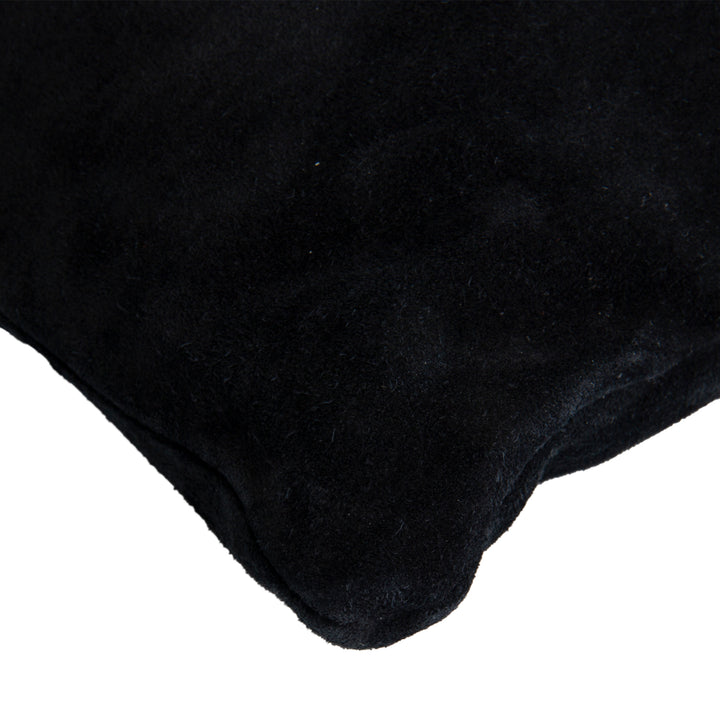 SAINT LAURENT Suede Grace Fringe Hobo - Black
