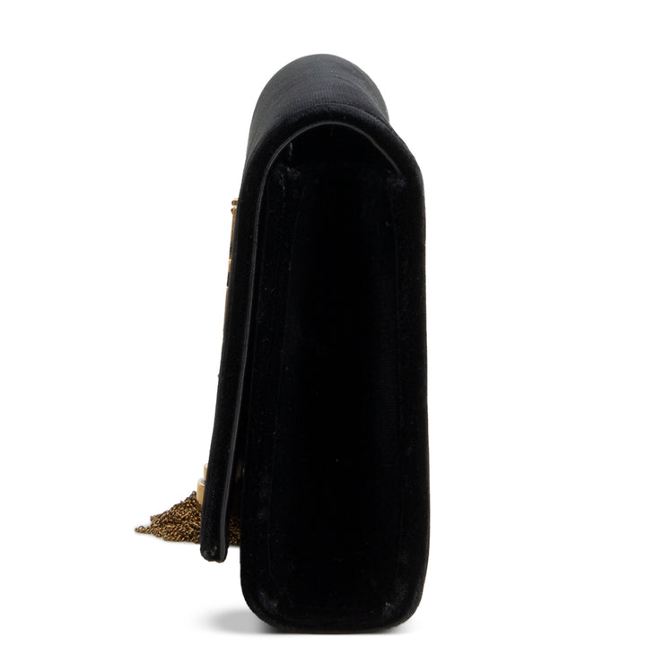 SAINT LAURENT Monogram Classic Clutch - Velvet