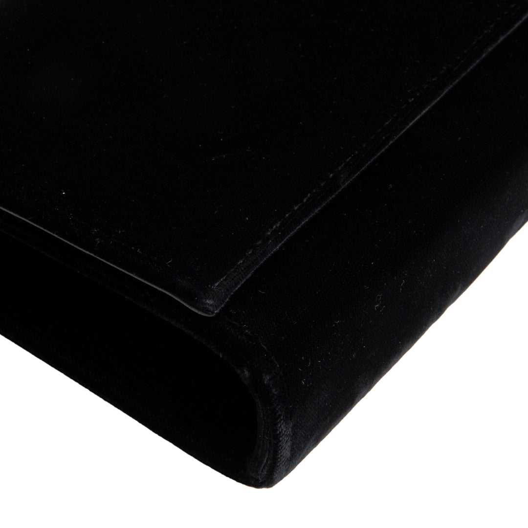 SAINT LAURENT Monogram Classic Clutch - Velvet