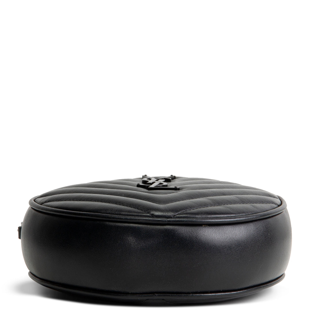 SAINT LAURENT Jade Round Chevron Matelasse Bag