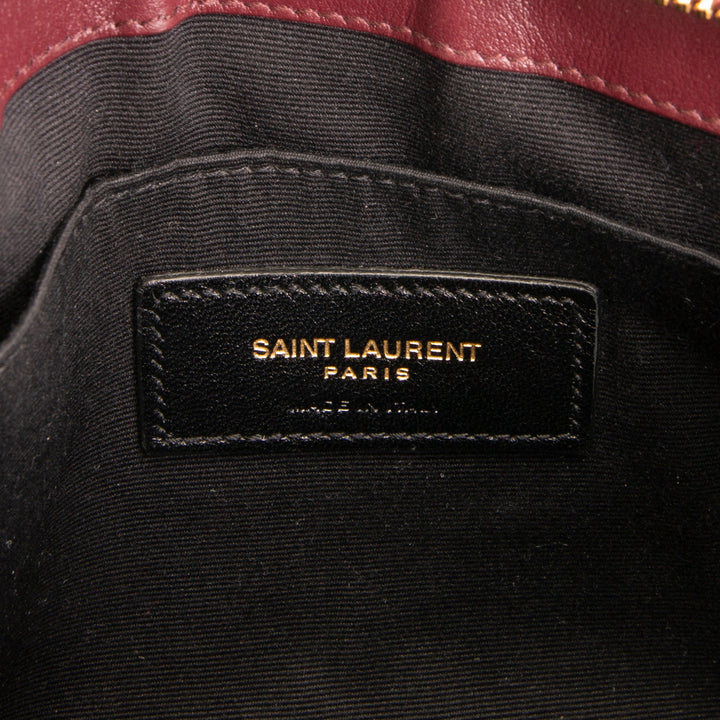 SAINT LAURENT Monogram Matelasse Cassandre A5 Pouch