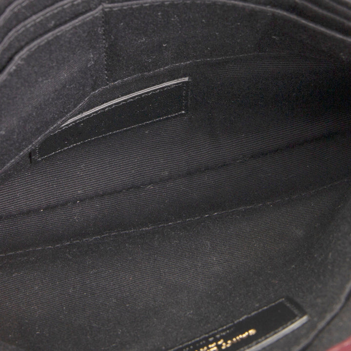 SAINT LAURENT Monogram Matelasse Cassandre A5 Pouch