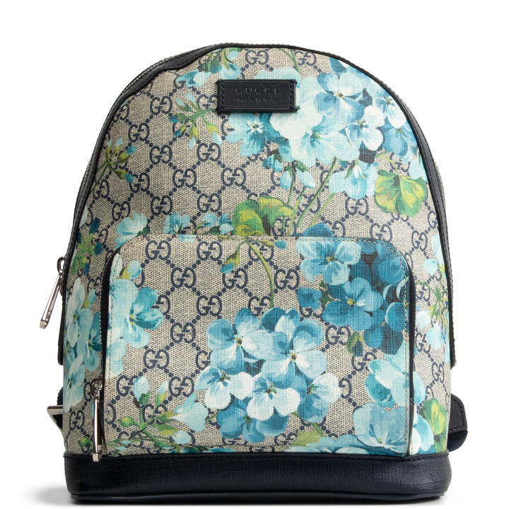GUCCI GG Supreme Bloom Eden Backpack - Navy Blue