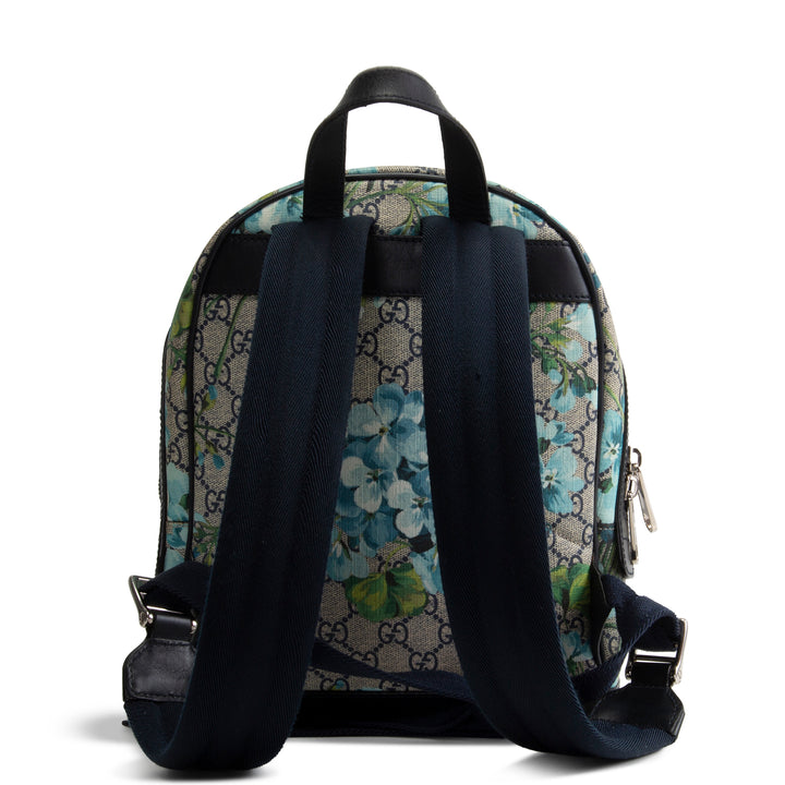 GUCCI GG Supreme Bloom Eden Backpack - Navy Blue