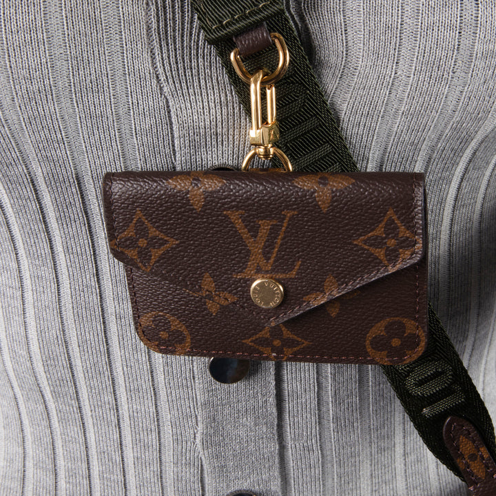 LOUIS VUITTON Monogram Felicie Strap &amp; Go