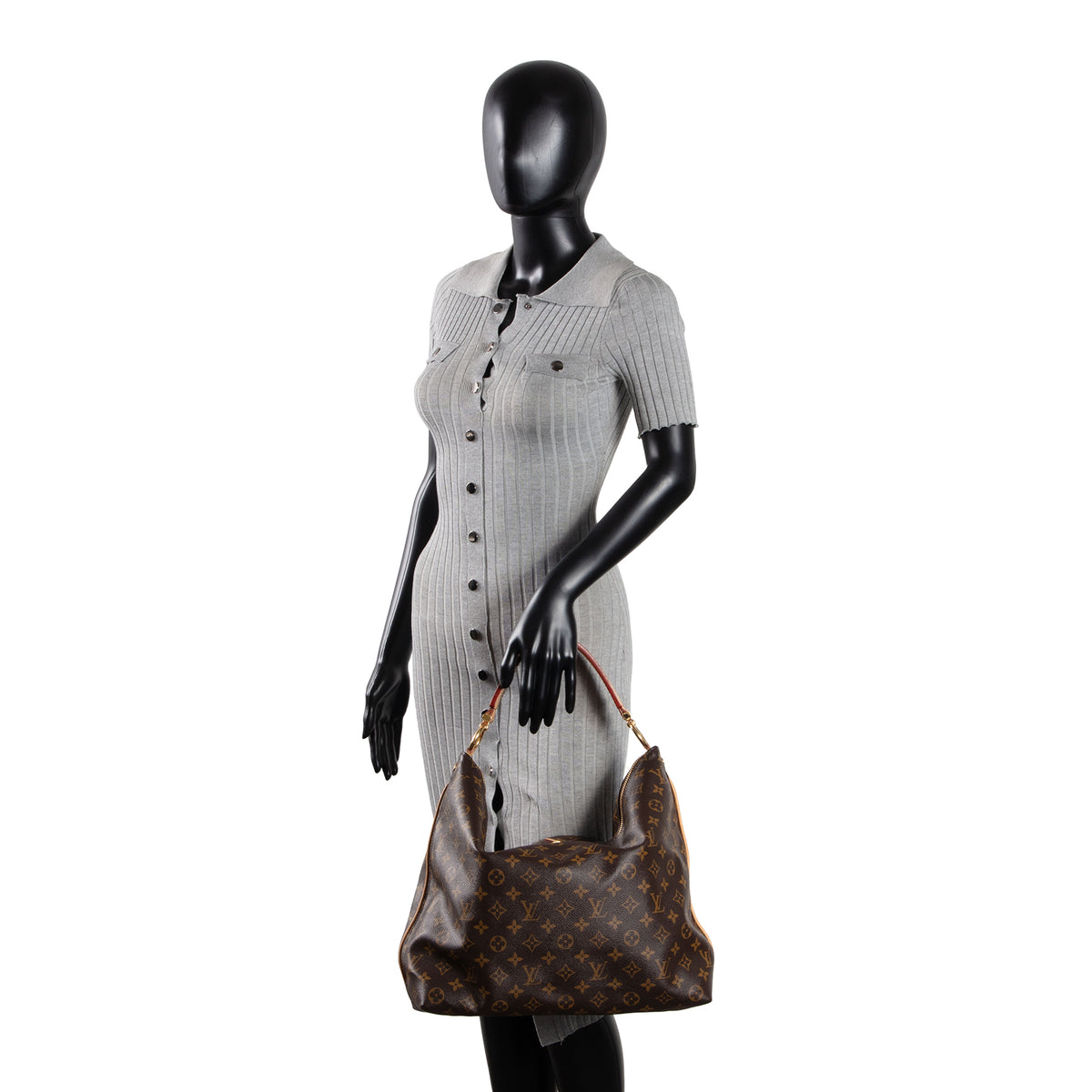 LOUIS VUITTON Monogram Sully MM
