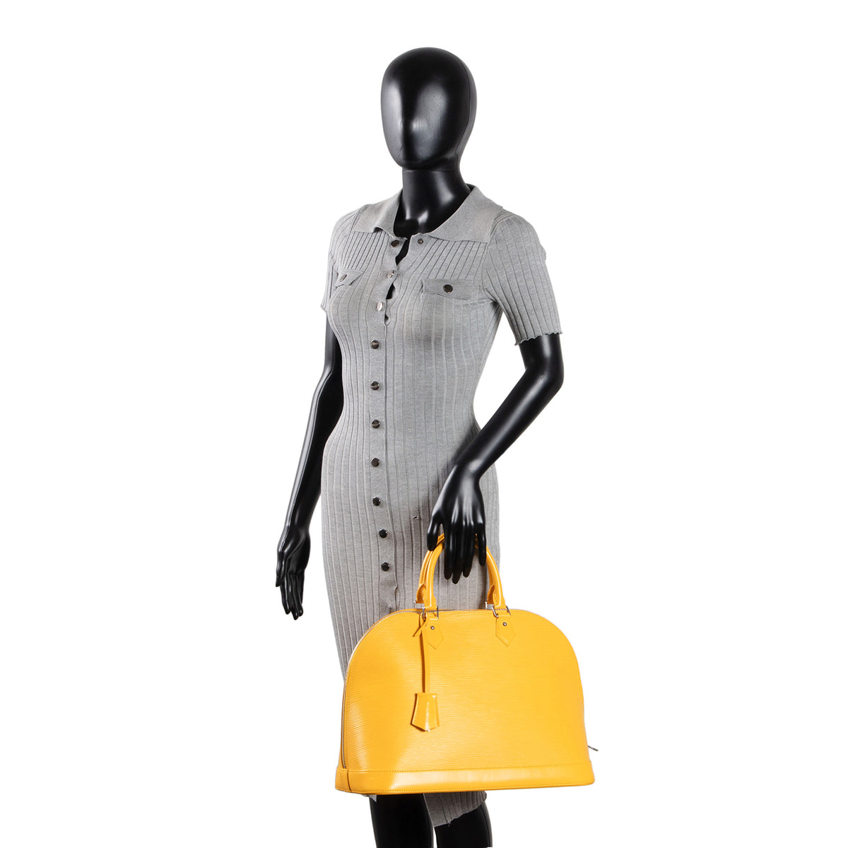 LOUIS VUITTON Epi Alma GM - Yellow