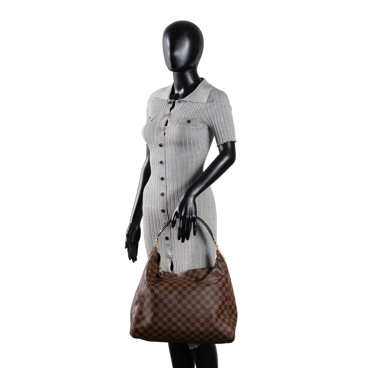 LOUIS VUITTON Damier Ebene Portobello GM