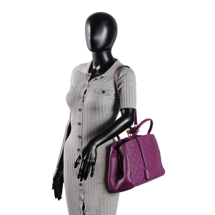LOUIS VUITTON Empreinte Montaigne MM - Purple