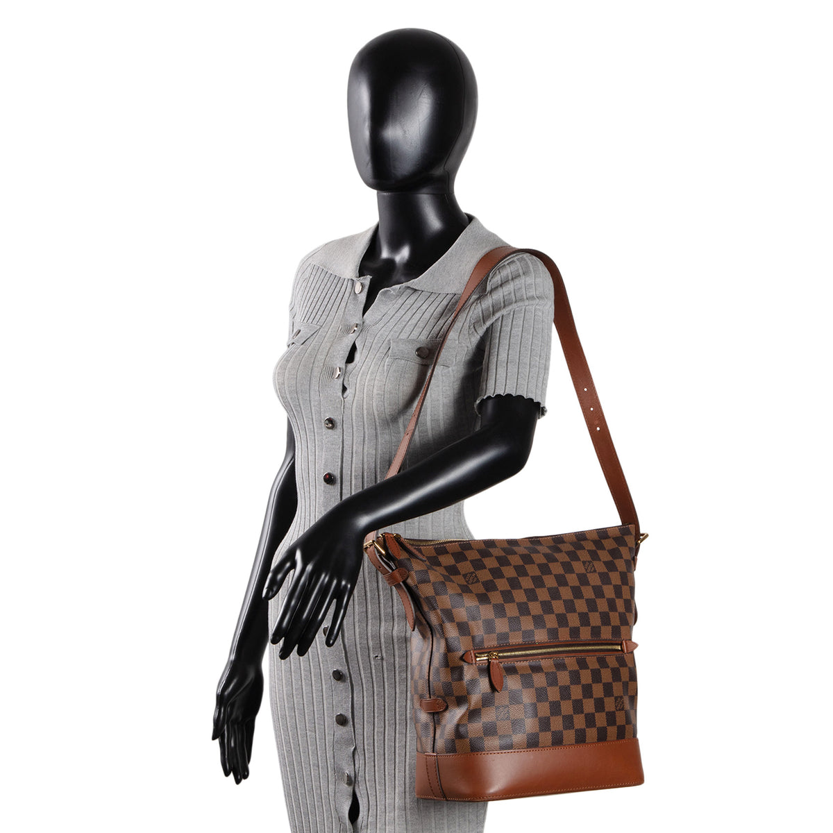 LOUIS VUITTON Damier Ebene Diane