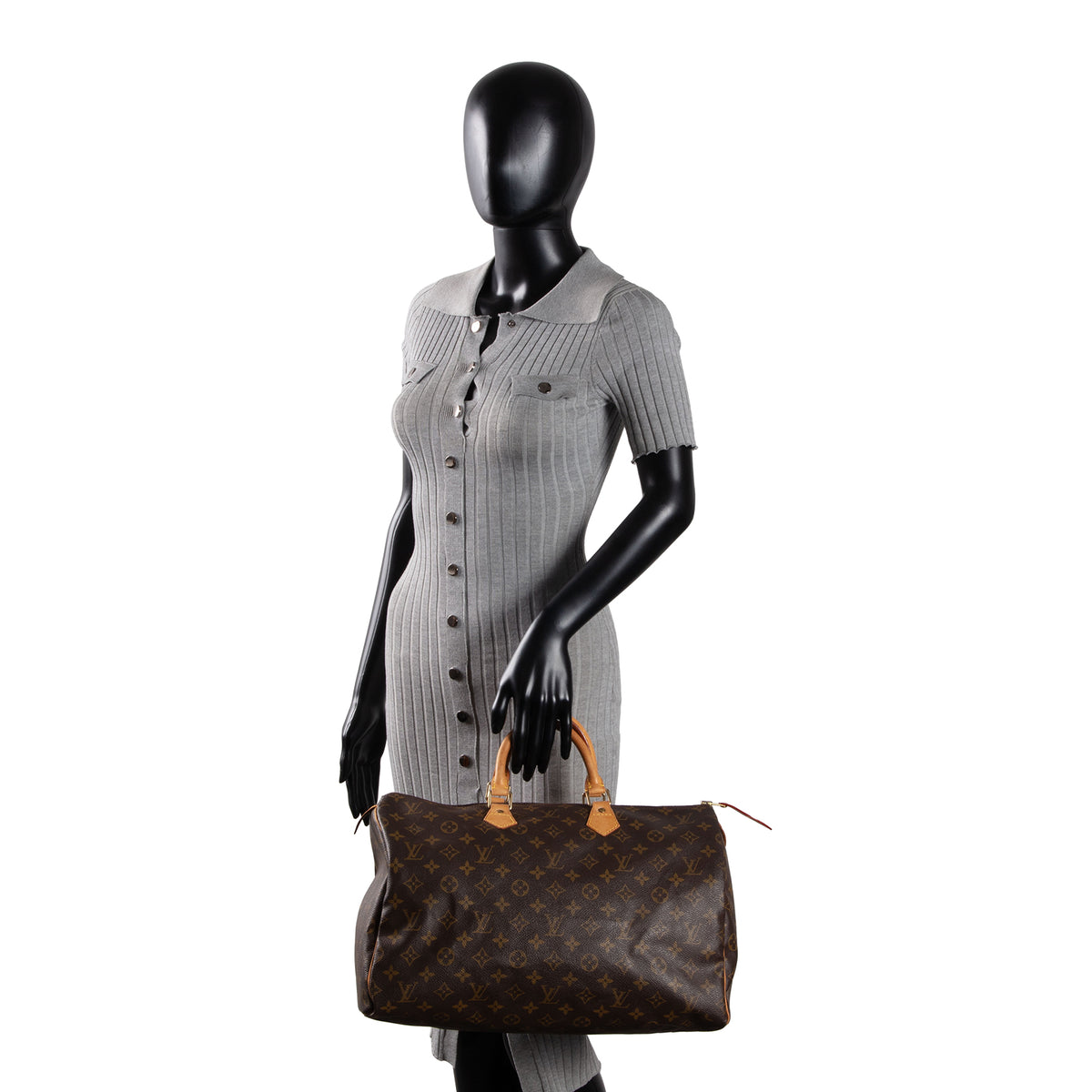 LOUIS VUITTON Vintage Monongram Speedy 40