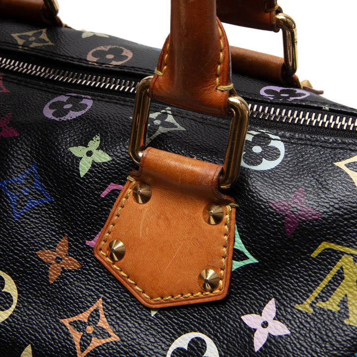 LOUIS VUITTON Monogram Multicolore Speedy 30 - Black