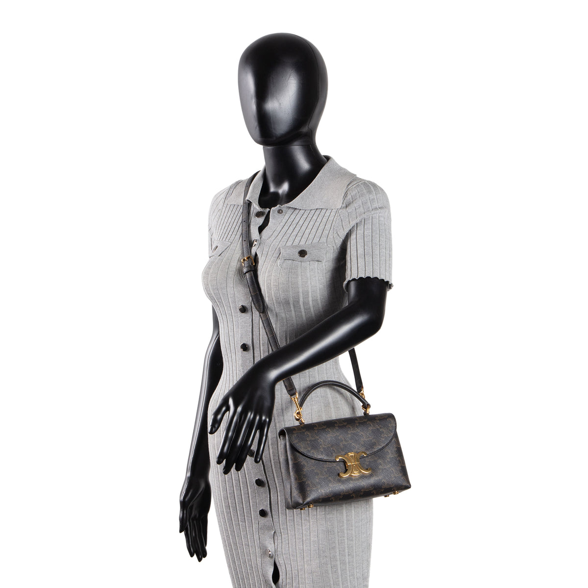 CELINE Triomphe Canvas Teen Nino