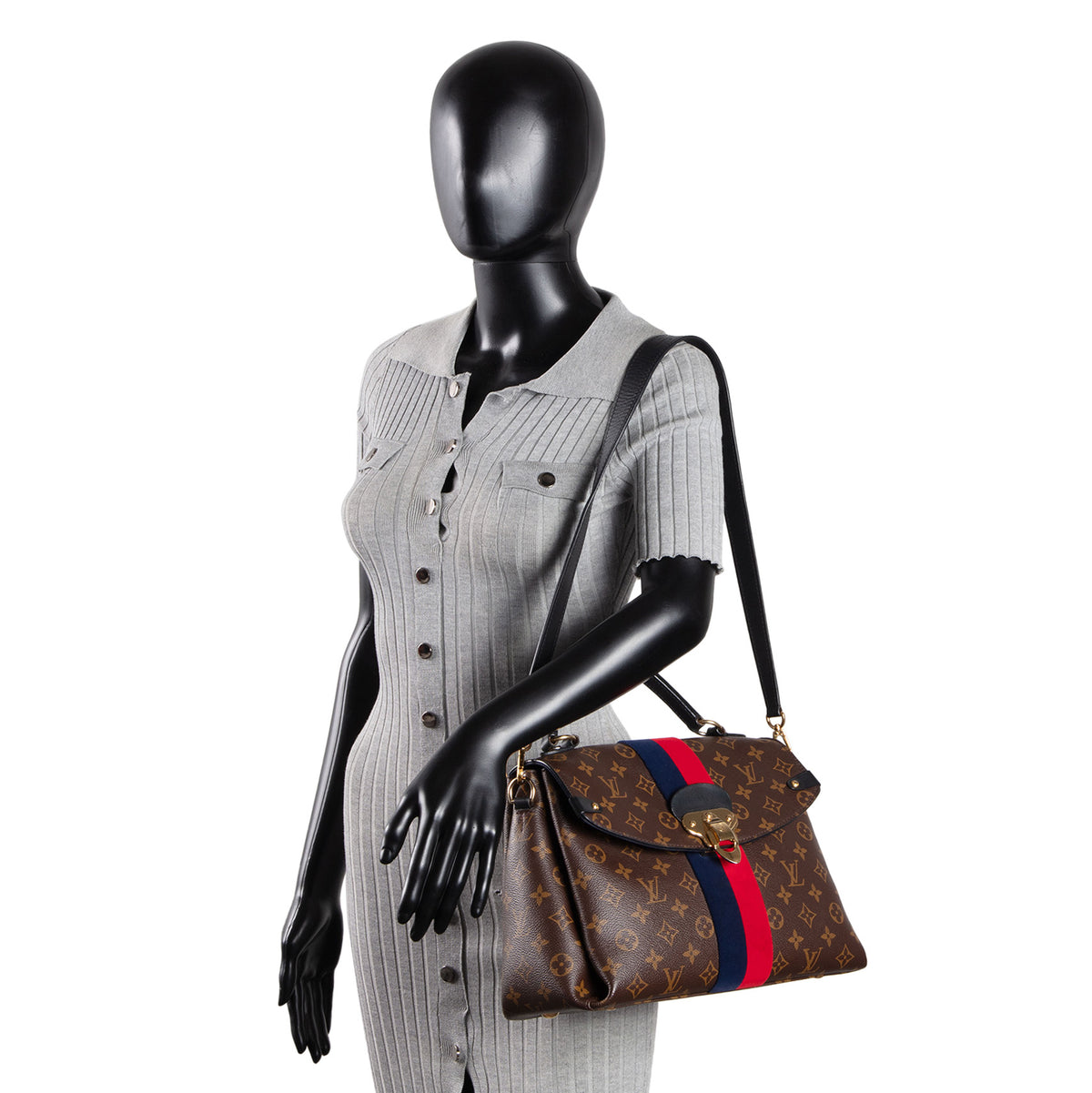 LOUIS VUITTON Monogram Georges MM