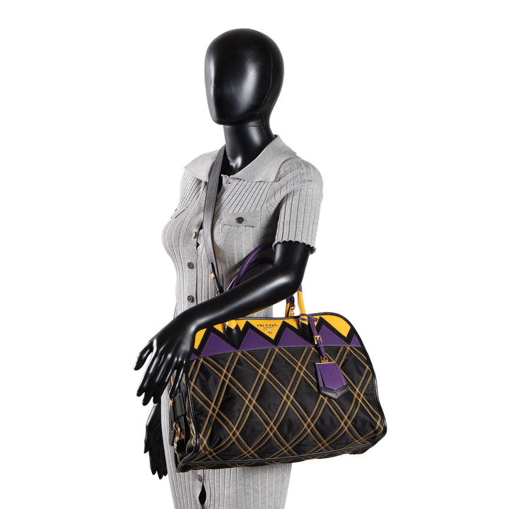 PRADA Chevron Impunturato Bauletto