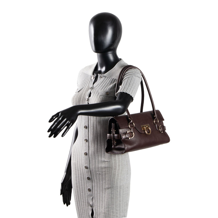 SALVATORE FERRAGAMO Gancio Shoulder Bag