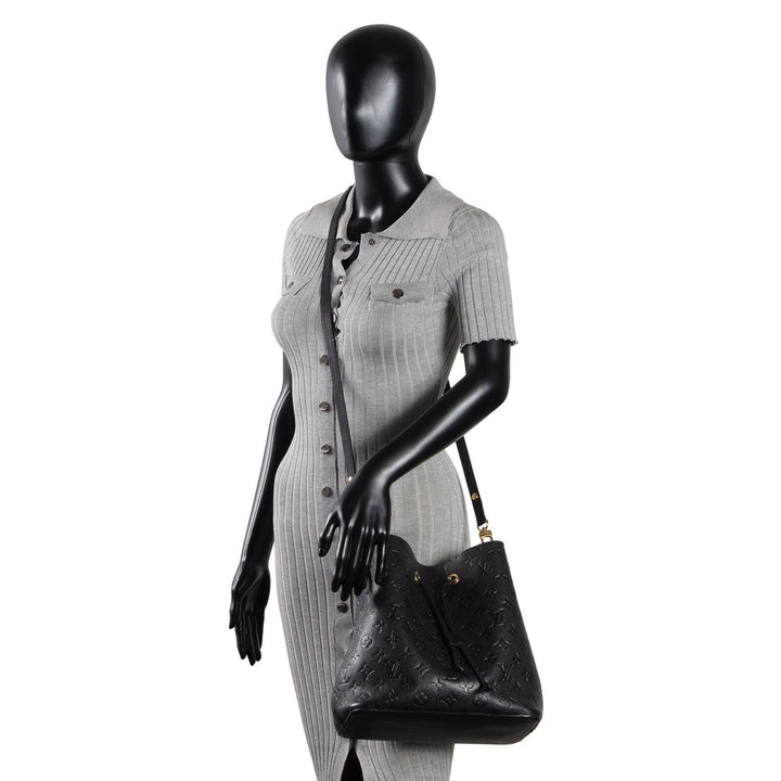 LOUIS VUITTON Empreinte Neonoe MM - Black