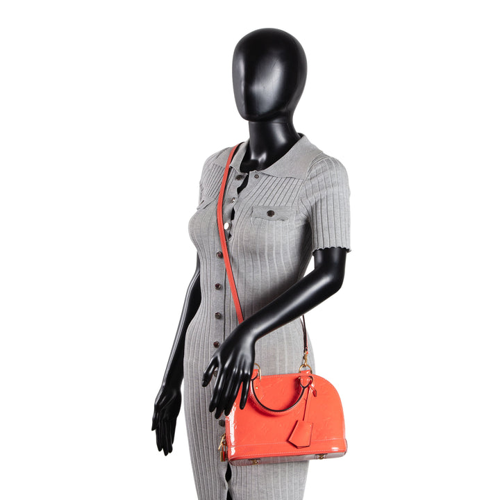 LOUIS VUITTON Alma BB Vernis Monogram OUTLET FINAL SALE