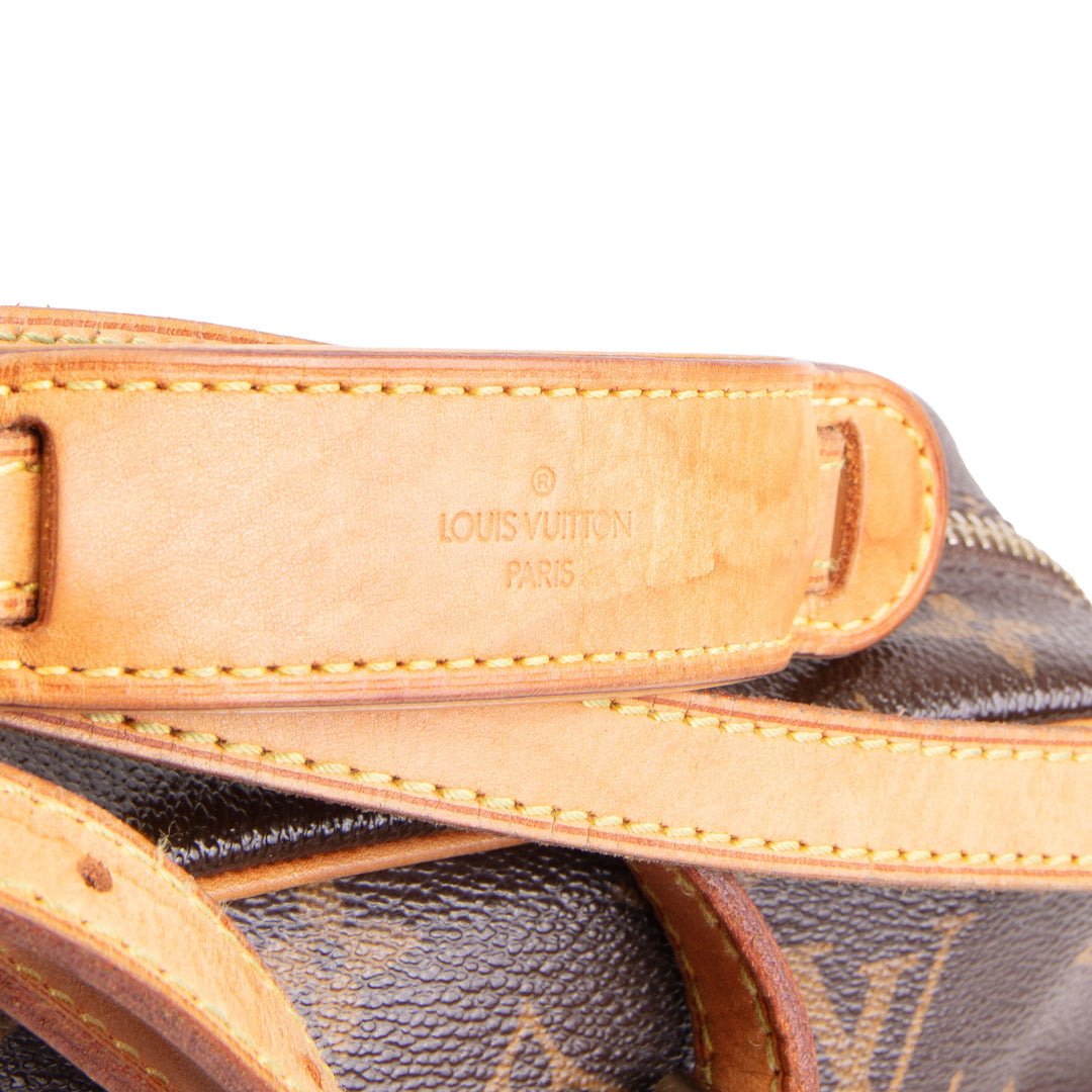 LOUIS VUITTON Vintage Trocader 27 Monogram OUTLET FINAL SALE