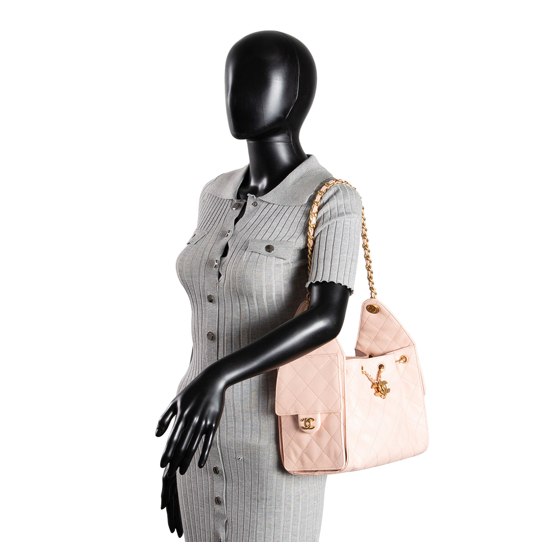 Pink Alb CHANEL 25 Small Quilted Caviar - Pink – ALB
