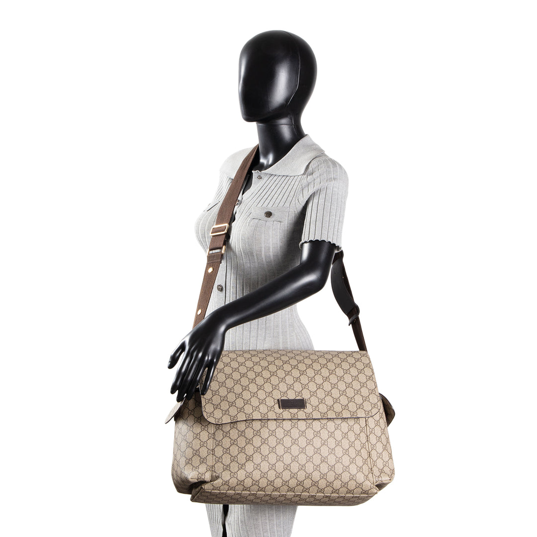 GUCCI GG Supreme Diaper Bag