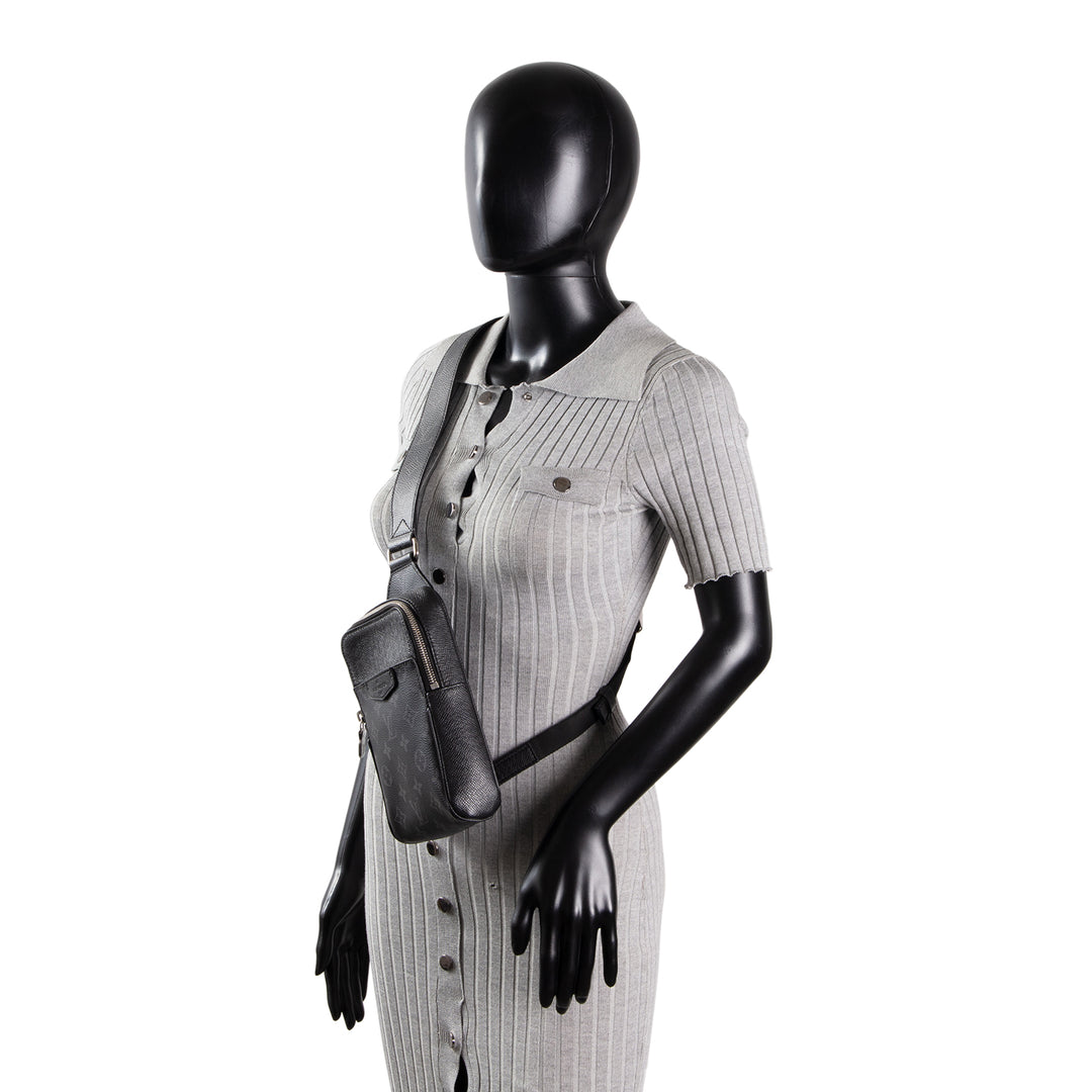 LOUIS VUITTON Monogram Eclipse Taigarama Outdoor Sling Bag