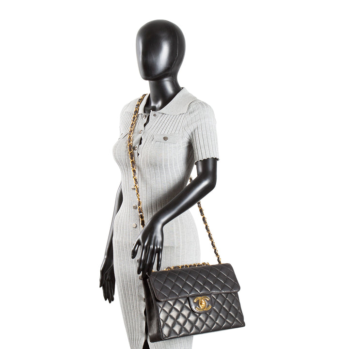 CHANEL Vintage Maxi CC Flap Bag - Black OUTLET FINAL SALE
