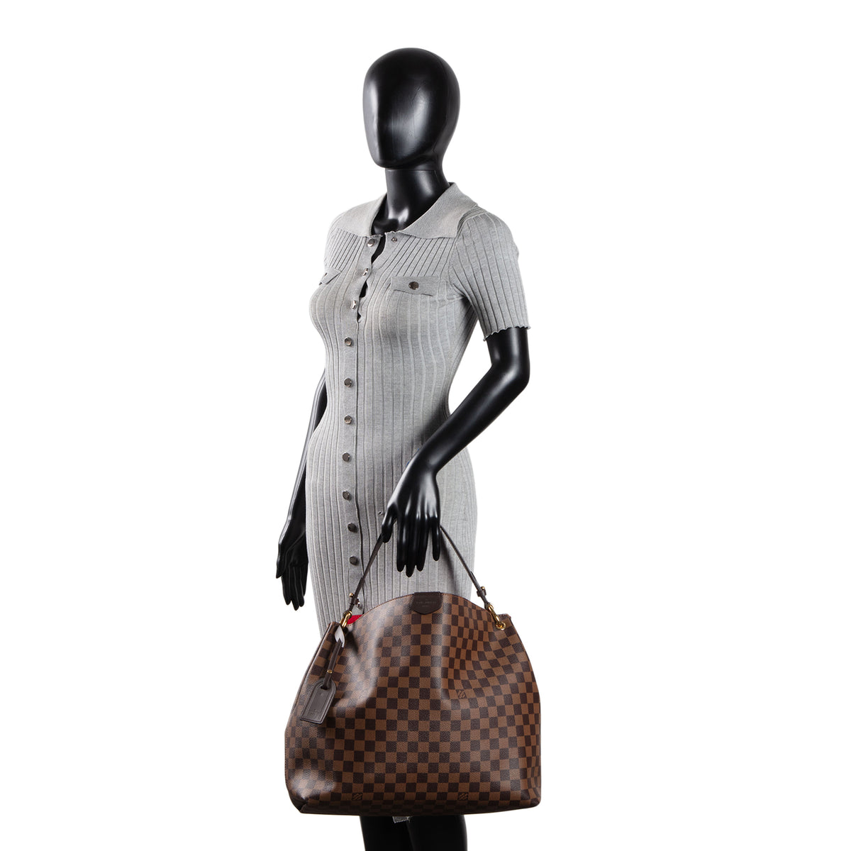 LOUIS VUITTON Damier Ebene Graceful MM