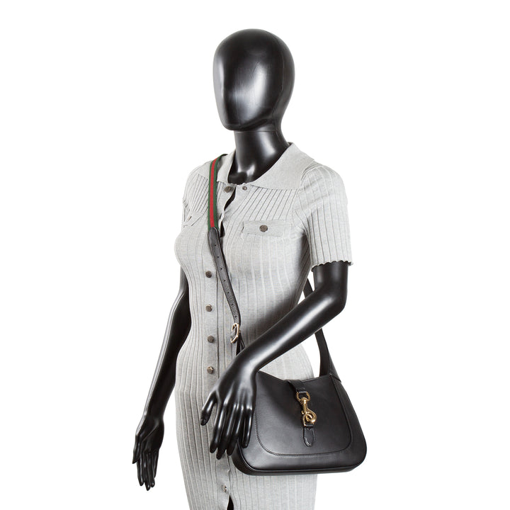 GUCCI Leather Jackie 1961 Medium - Black