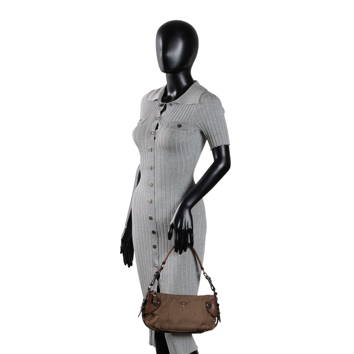 PRADA Small Tessuto Shoulder Bag