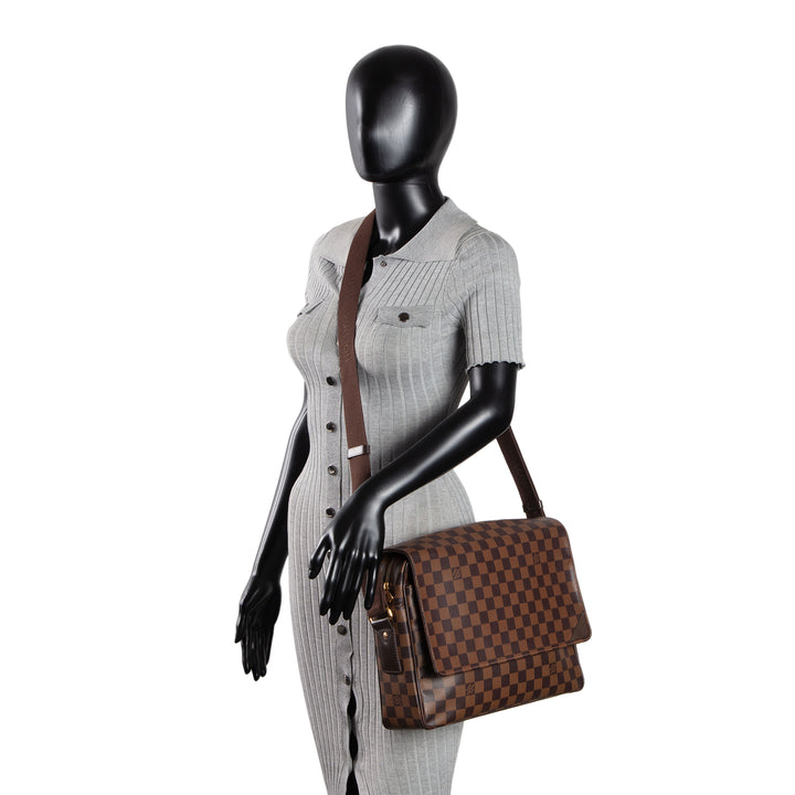 LOUIS VUITTON Shelton Messenger Bag - Damier Ebene