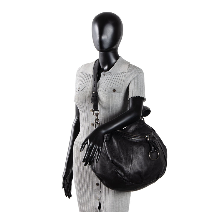 GUCCI Icon Bit Hobo - Black