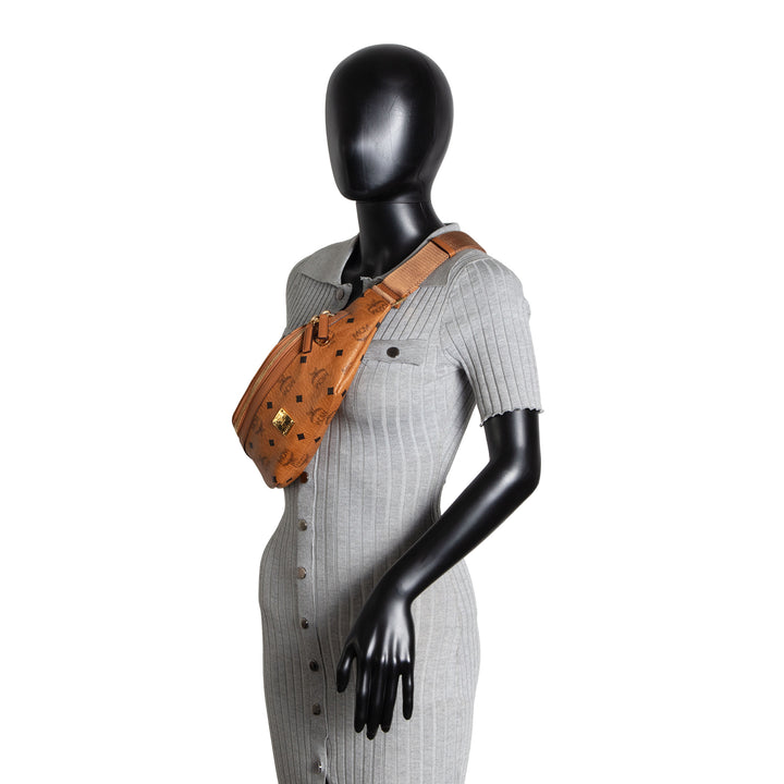 MCM Visetos Small Fursten Belt Bag