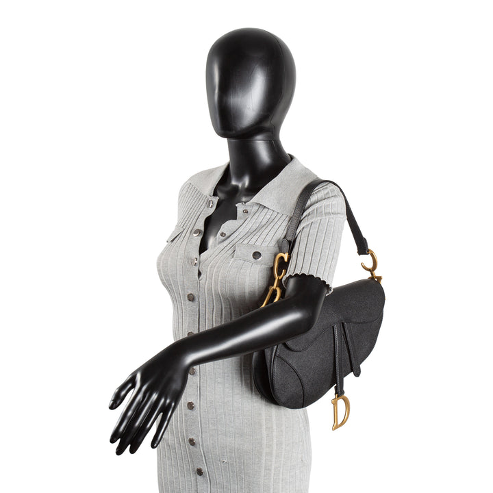 DIOR Leather Saddle Bag