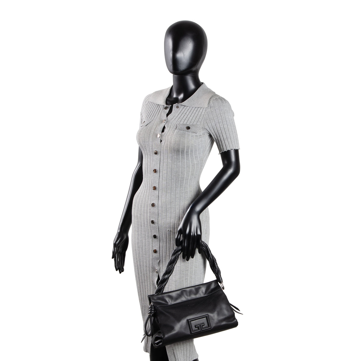 GIVENCHY Signature ID93 Shoulder Bag - Black