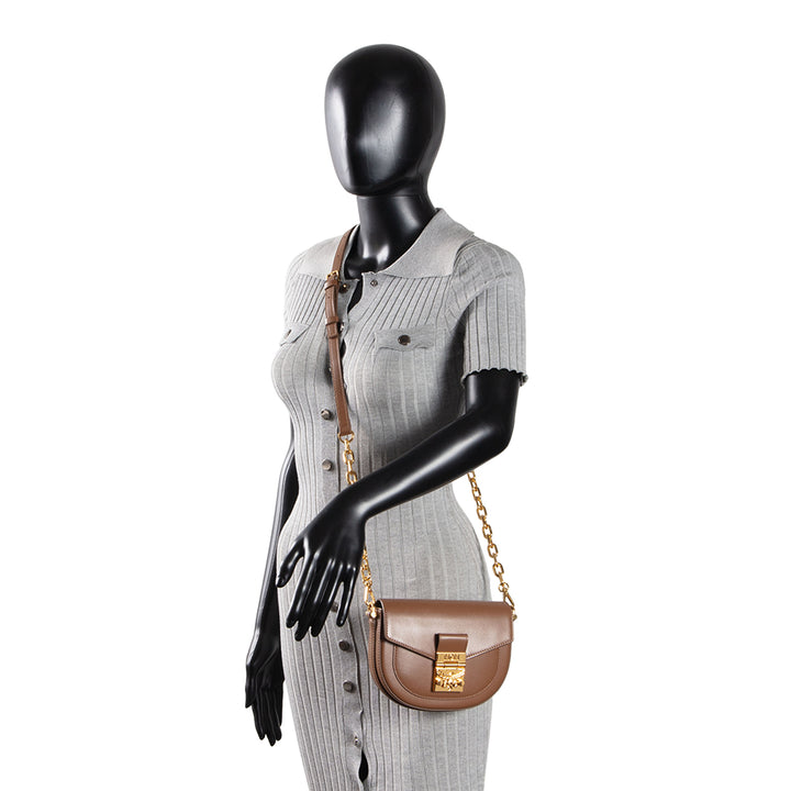 MCM Leather Patricia Crossbody - Brown