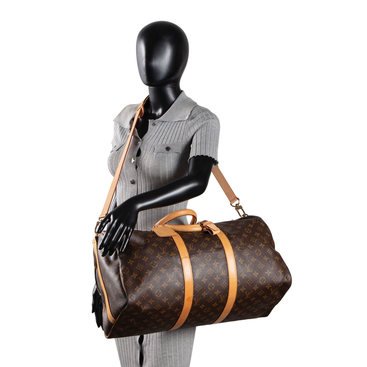 LOUIS VUITTON Vintage Monogram Keepall Bandouliere 50