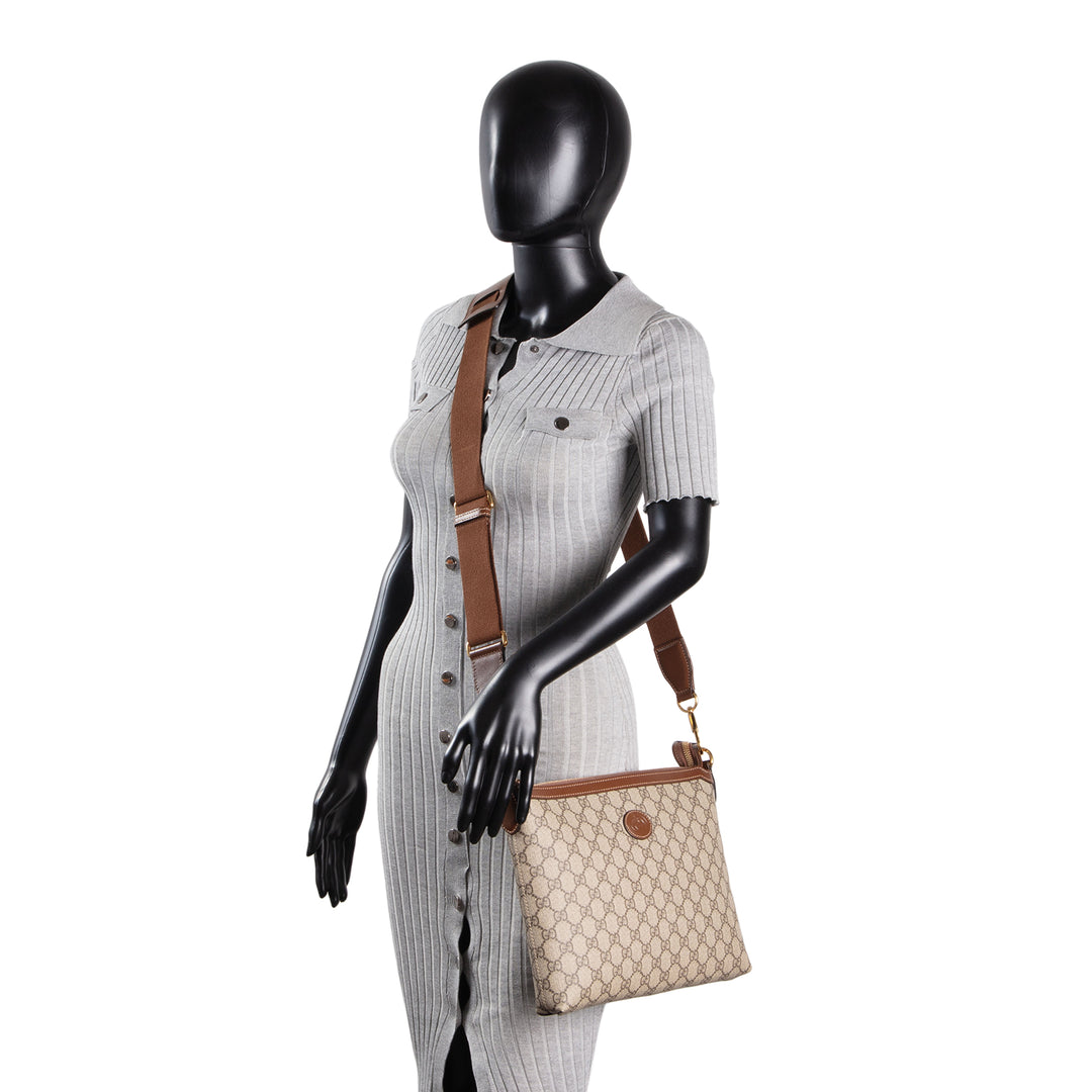 GUCCI GG Supreme Interlocking G Messenger