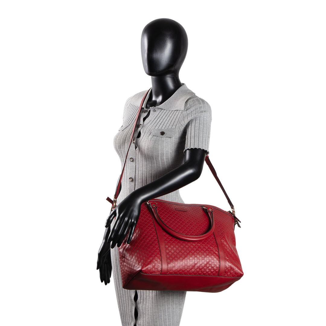 GUCCI Microguccissima Dome Satchel