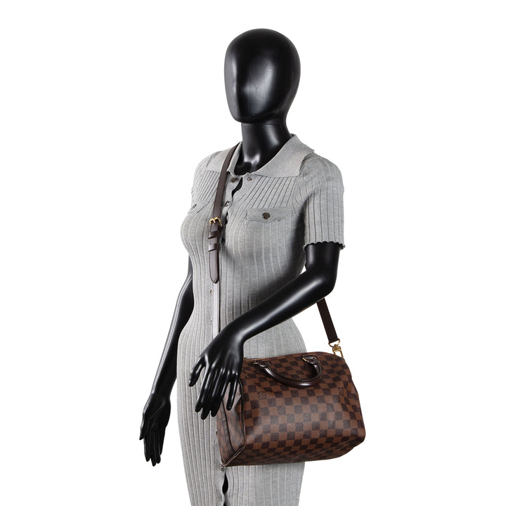 LOUIS VUITTON Speedy 25 Bandouliere Damier Ebene