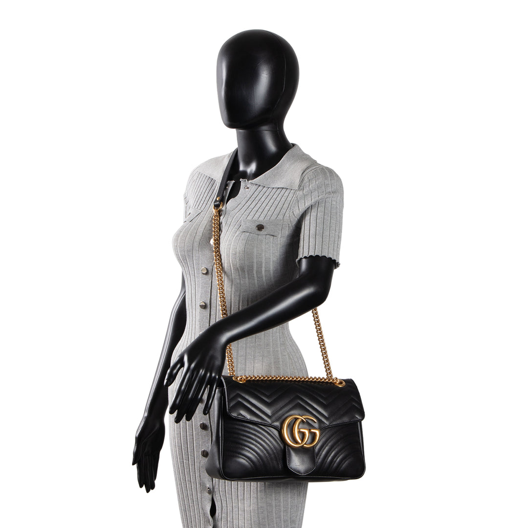 GUCCI GG Marmont Flap Bag