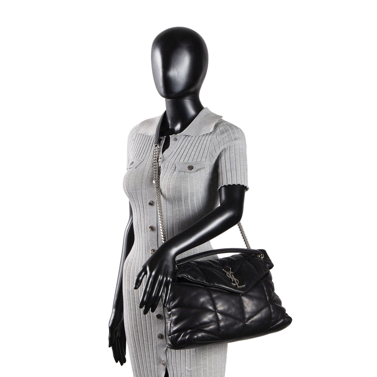SAINT LAURENT Medium Loulou Puffer Shoulder Bag