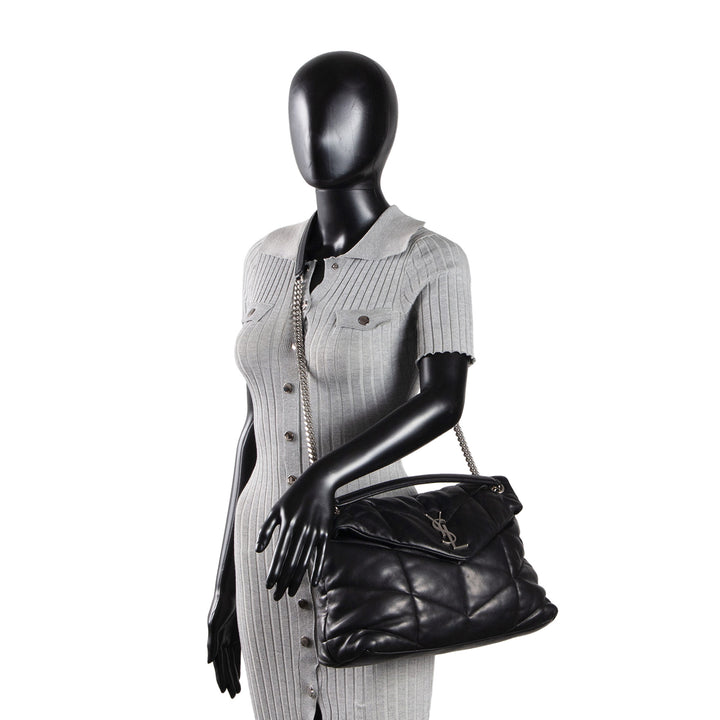 SAINT LAURENT Medium Loulou Puffer Shoulder Bag