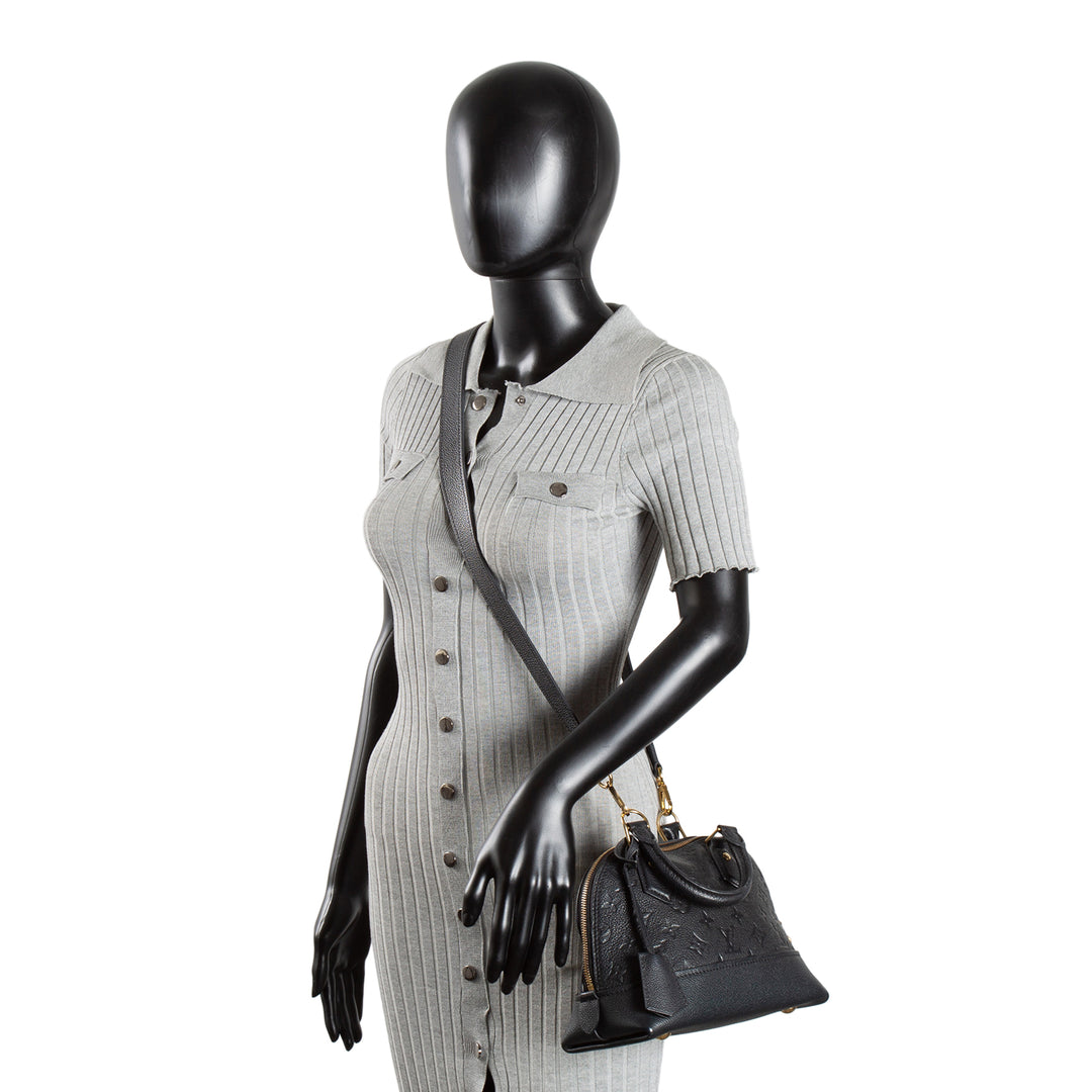 LOUIS VUITTON Neo Alma BB Empreinte - Black OUTLET FINAL SALE